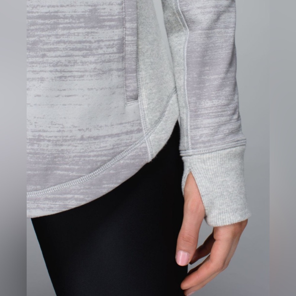 Lululemon Post Sweat Pullover Righteous Stripe Si… - image 2